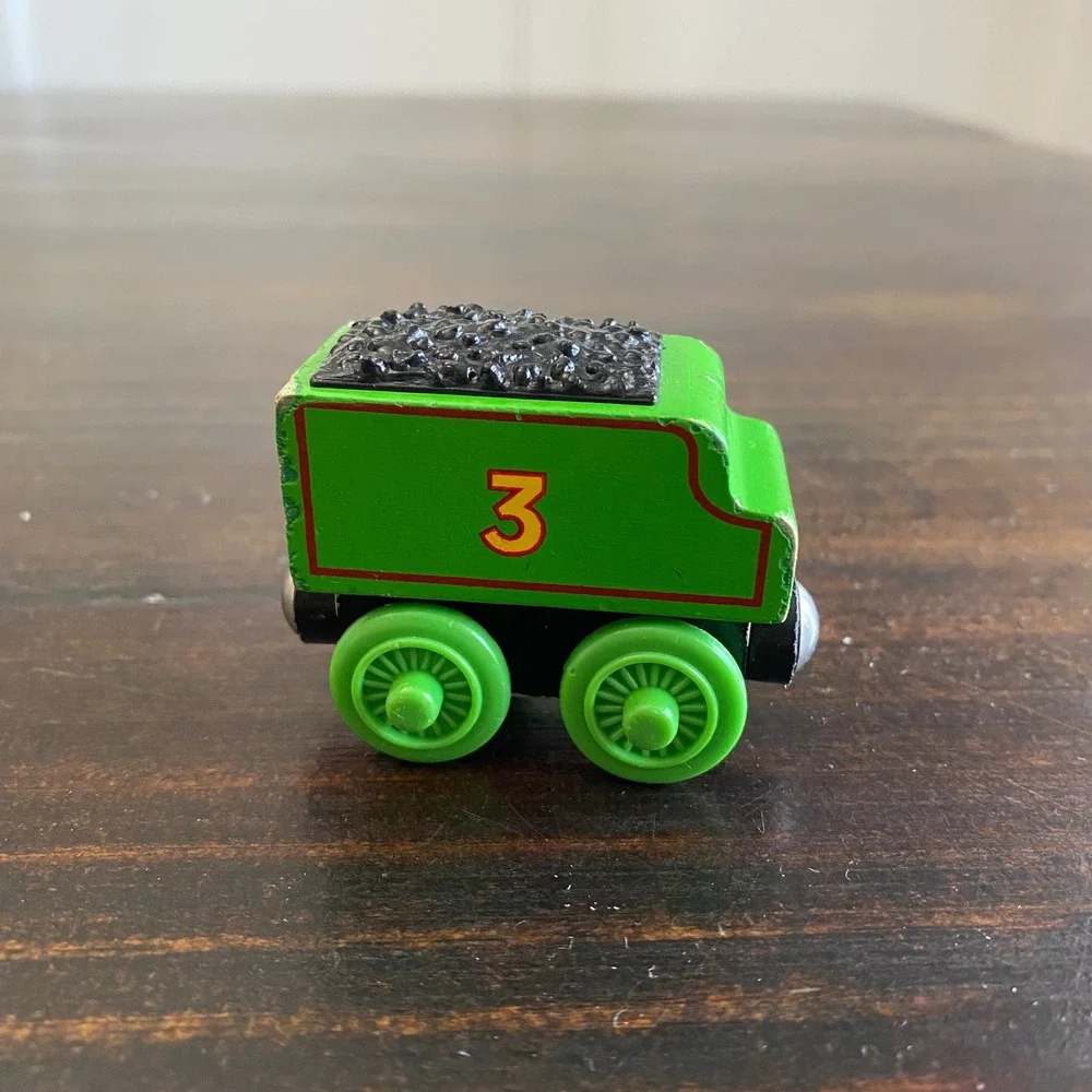 Thomas & Friends‎ Wooden Railway Henry's Tender Green Coal Car Number 3 3069WJ00